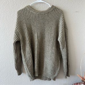 Olive Green Sweater